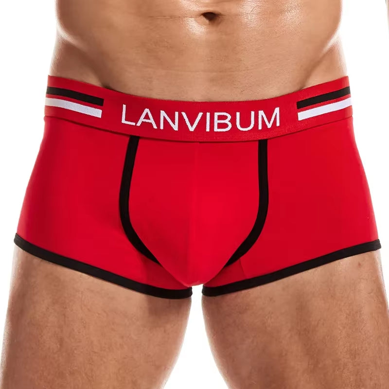 Men Underwear Boxer Shorts Cotton Soft Cueca Masculina Boxers Homme Calzoncillos Underpants