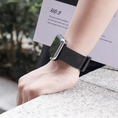 Milanese Loop Band Compatible with Apple Watch Bands 40Mm 44Mm 38Mm 42Mm 41Mm 45Mm Ultra 49Mm Women Men, Mesh Metal Strap Stainless Steel Wrist Adjustable for Iwatch Series 9 8 7 SE 6 5 4 3 2