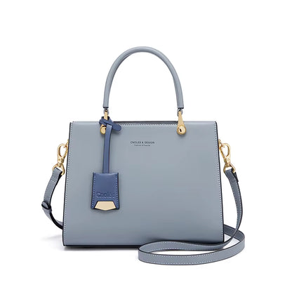 Women'S Handbags Shoulder Bags for Female Luxury Designer Top-Handle Tote Bag Purse Wallet Quality Leather