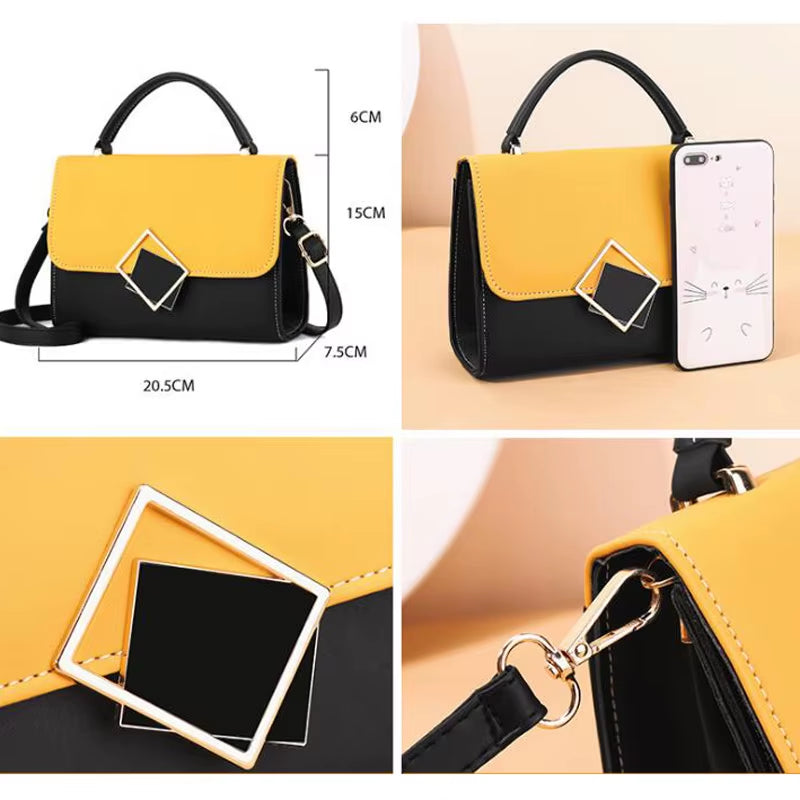 New Fashion Shoulder Bag Designer Handbags for Women Crossbody Bags Pu Leather Flap Women Messenger Bags