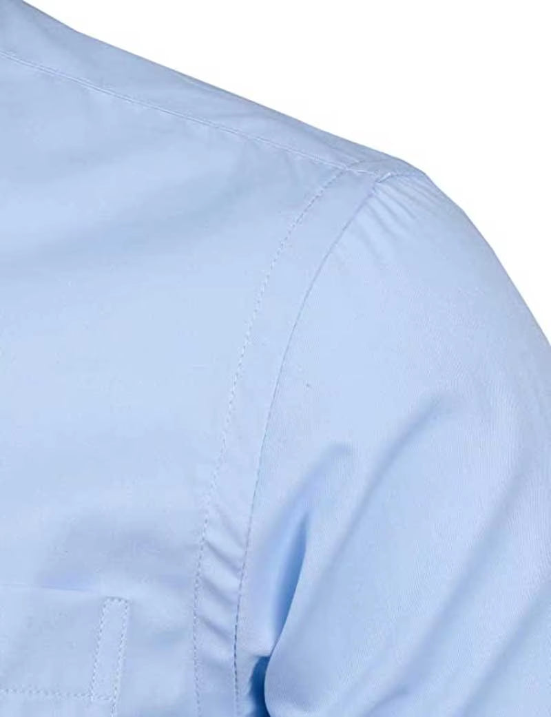 Men'S Top Quality Dress Shirts 2023 Fashion New Slim Fit Long Sleeve Shirt Men Black White Formal Button up Shirt Chemise Homme