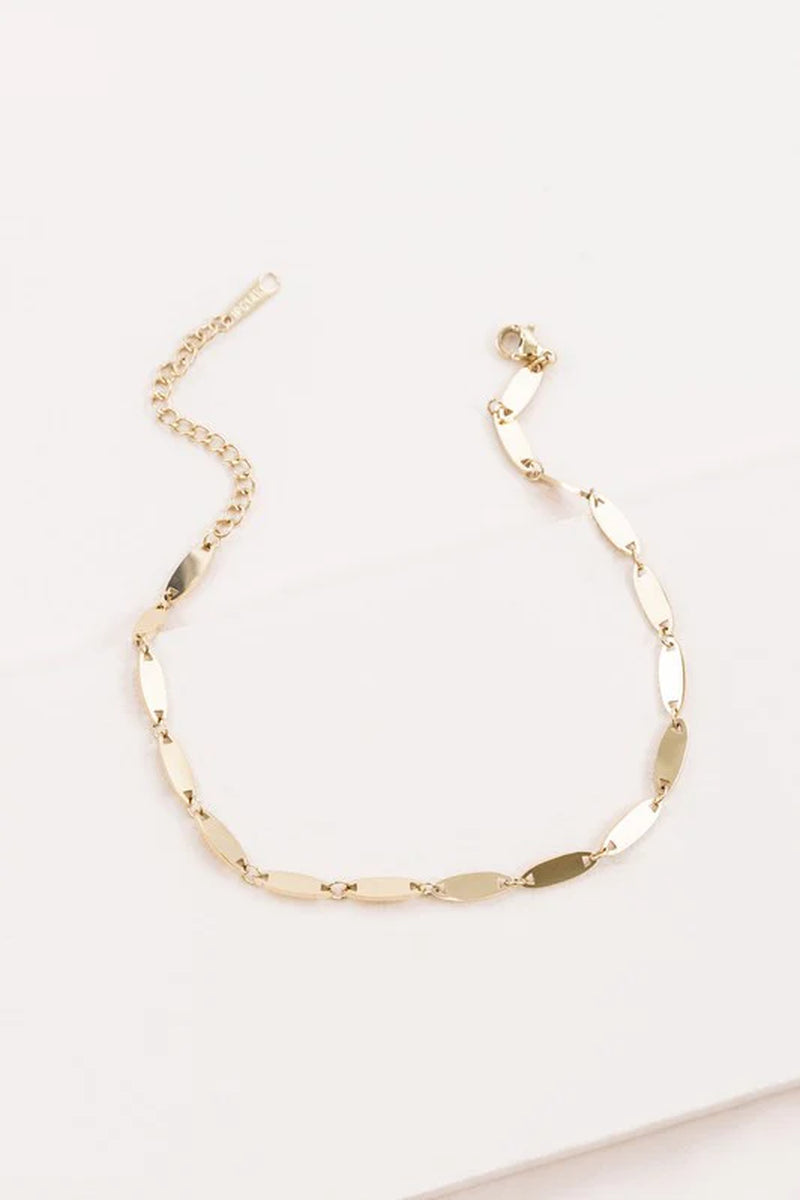 Oval Rolo Chain Anklet