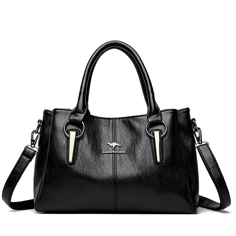 High Quality Cow Leather Ladies Handbags Fashion Luxury Female Messenger Tote Bags Women Genuine Leather Shoulder Crossbody Sac