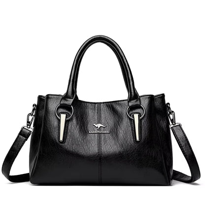 High Quality Cow Leather Ladies Handbags Fashion Luxury Female Messenger Tote Bags Women Genuine Leather Shoulder Crossbody Sac