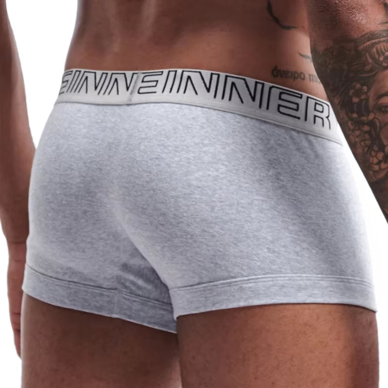 Men Underwear Boxer Shorts Cotton Soft Cueca Masculina Boxers Homme Calzoncillos Underpants