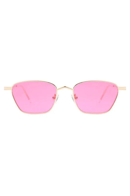 Retro Square Vintage Metal Fashion Sunglasses