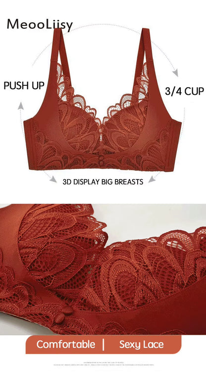 Lingerie Lace Thin Bra French Style Bralette Underwear Women Intimate Underwear Brassiere Women'S Intimates Bra