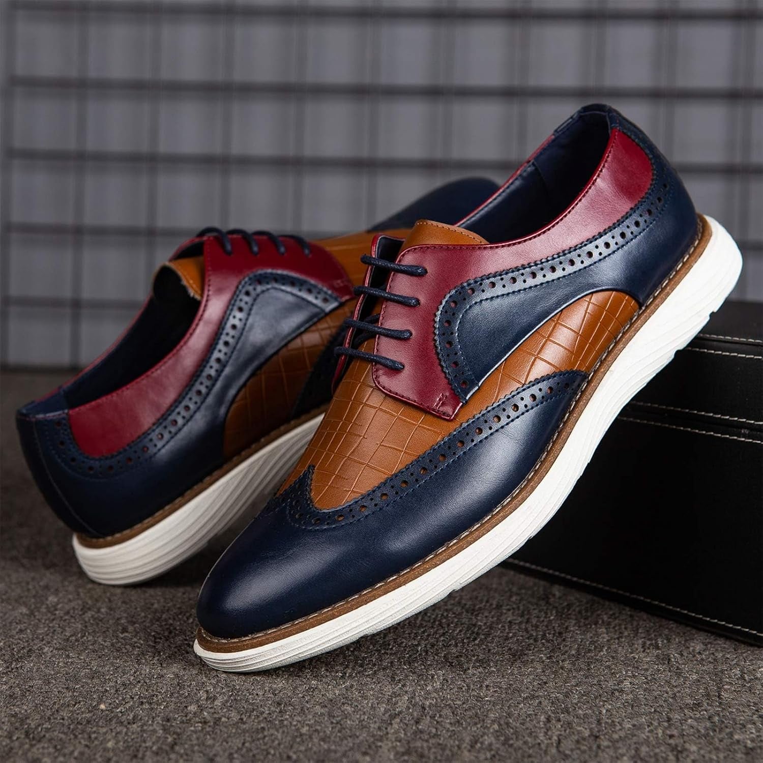 Men'S Oxford Shoes Casual Shoes for Men Casual Dress Shoes for Men