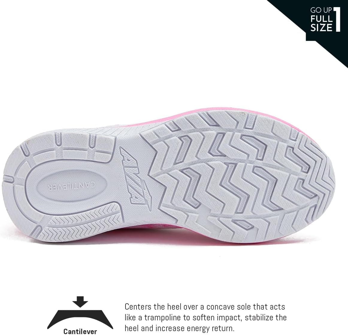 Avi Factor Slip on Girls' Sneakers - Lightweight Tennis, Athletic, Running Shoes for Girls - Toddler, Little Kid, and Big Kid Sizes 11 to 6