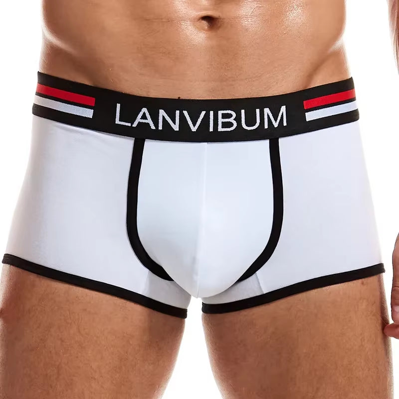 Men Underwear Boxer Shorts Cotton Soft Cueca Masculina Boxers Homme Calzoncillos Underpants