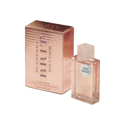 Brit Rhythm Eau De Toilette, Mini Splash Perfume for Women, .17 Oz ( 5Ml )