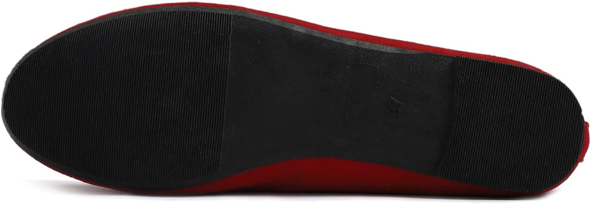 Women'S Ultra Soft Colorful Memory Foam Cushioned Faux Suede Home Ballet Flats