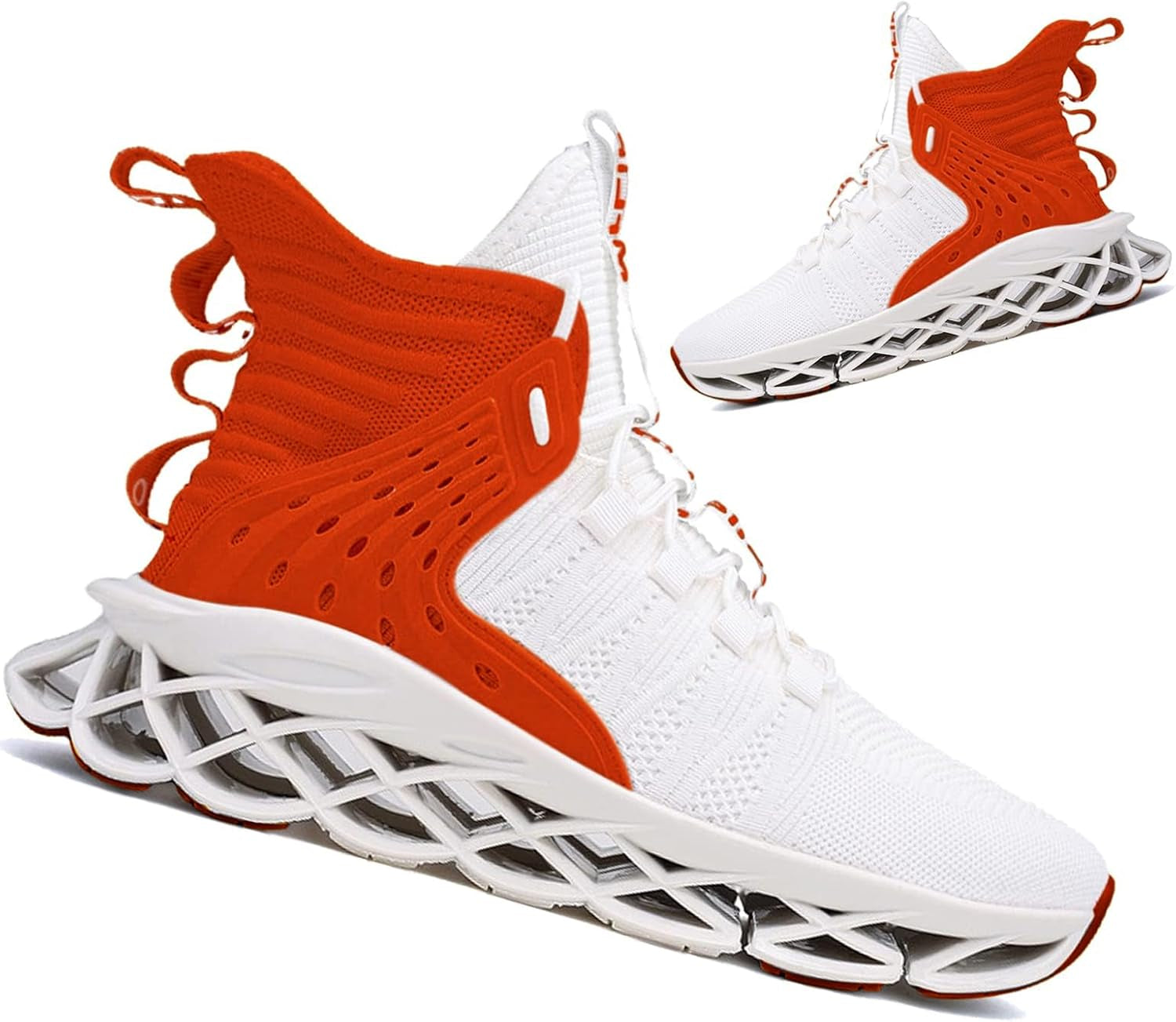 Men'S Running Shoes Non Slip Athletic Tennis Walking Blade Type Sneakers Hip Hop