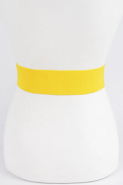 CG Logo Tonal Elastic Fashion Belt