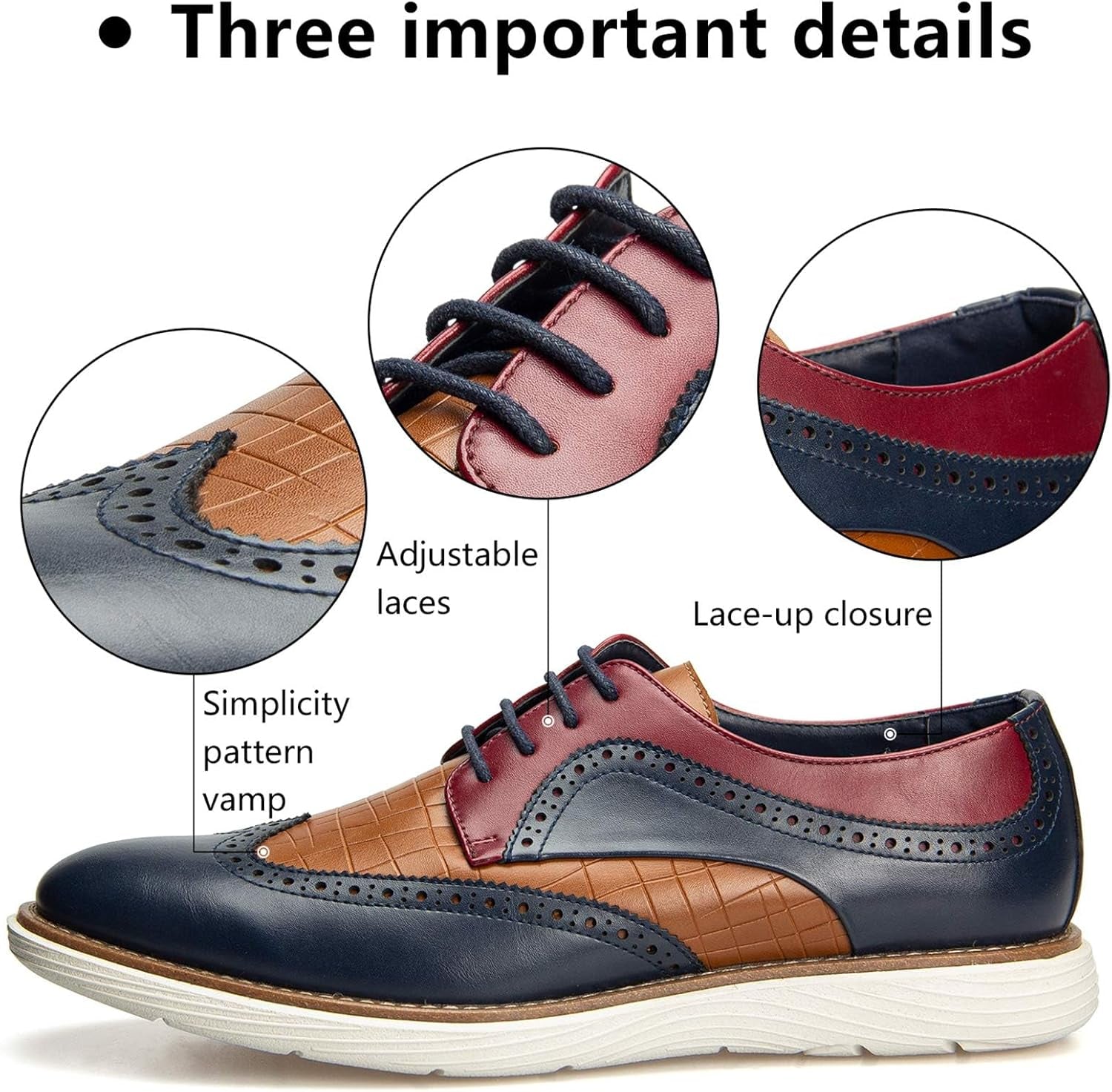 Men'S Oxford Shoes Casual Shoes for Men Casual Dress Shoes for Men