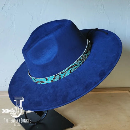 Cowboy Turquoisewestern Leather Band W/ Choice Hat