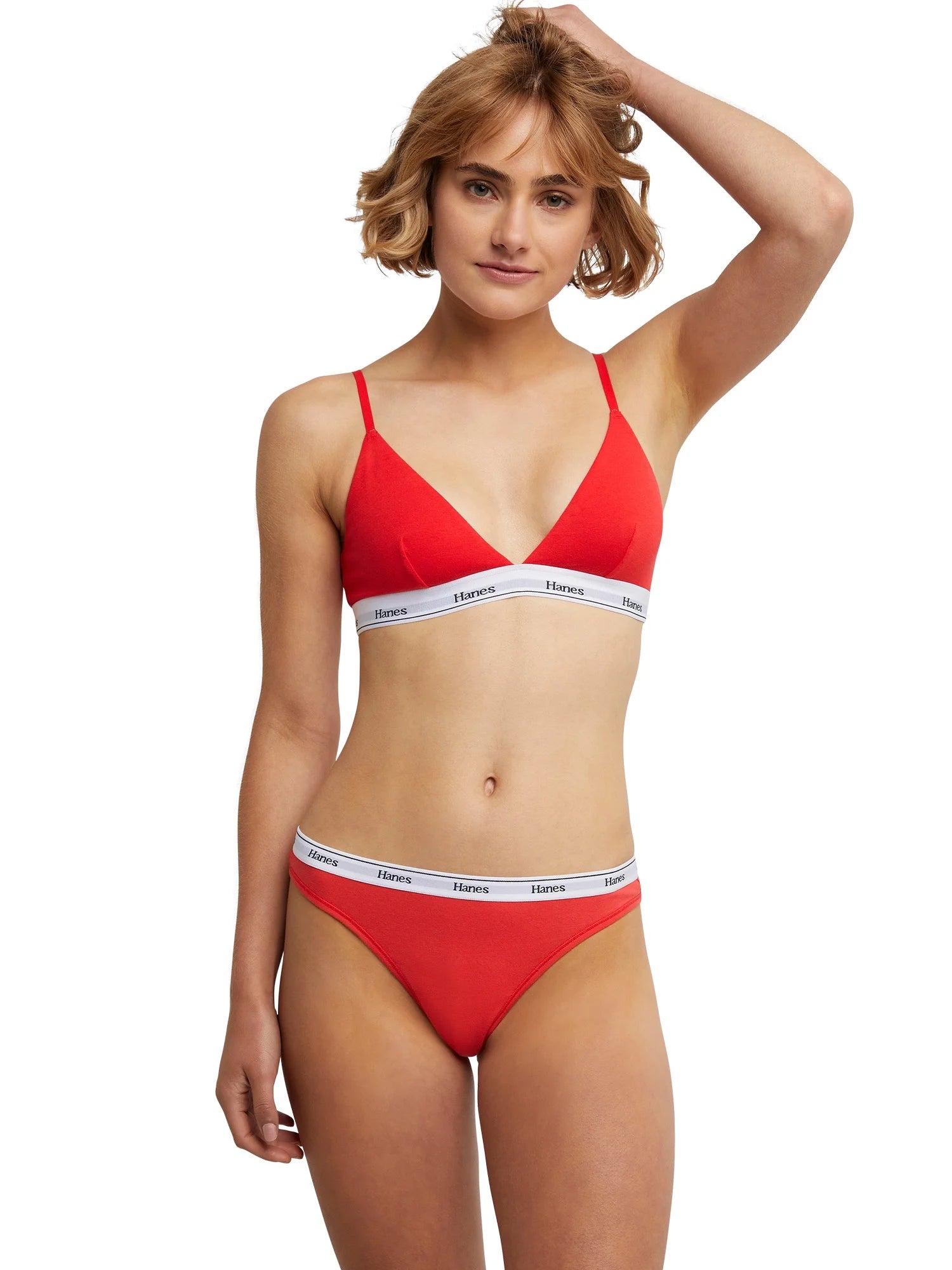Originals Women'S Thong Underwear, Breathable Cotton Stretch, 6-Pack