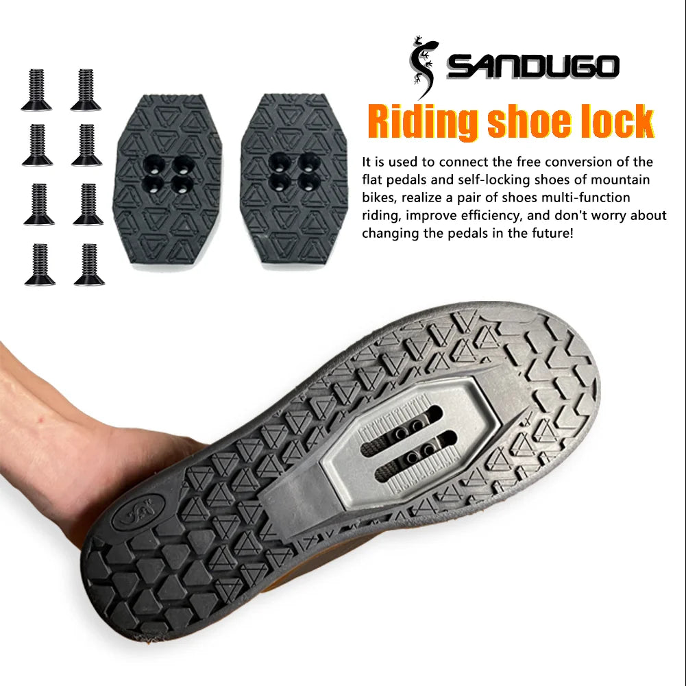 Mens Cycling Shoes Mtb Downhill Enduro Mountain Bike Shoes Compatible with All 2 Bolts Peadls