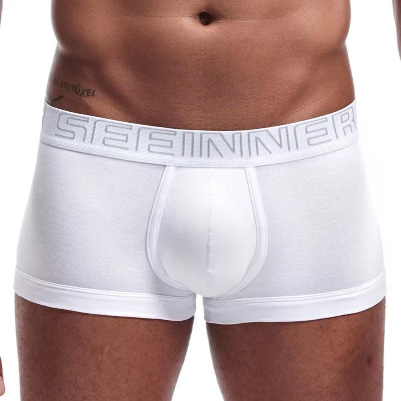 Men Underwear Boxer Shorts Cotton Soft Cueca Masculina Boxers Homme Calzoncillos Underpants