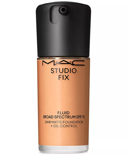 Studio Fix Fluid SPF 15 24Hr Matte Foundation + Oil Control, 1 Oz.