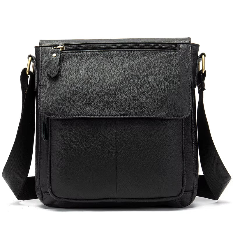 MVA Men'S Genuine Leather Bag Crossbody Bags for Men Messenger Bag Men Leather Men'S Shoulder Bags Male Man Handbags 819