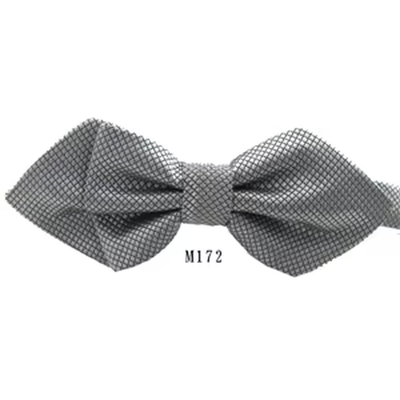 NEW Classic Bowtie Fashion Neckwear Adjustable Men Bow Tie for Wedding Solid Color Polyester Suits Bowties for Men