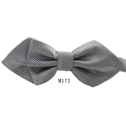 NEW Classic Bowtie Fashion Neckwear Adjustable Men Bow Tie for Wedding Solid Color Polyester Suits Bowties for Men