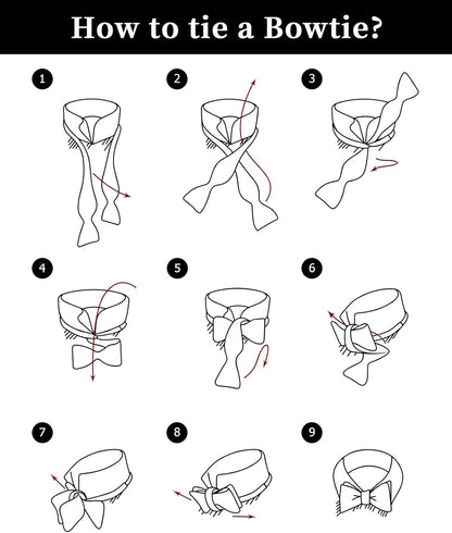 Bow Ties for Men Paisley Bowties Mens Self Tie Bow Tie and Pocket Square Set Formal Tuxedo Wedding Bowtie