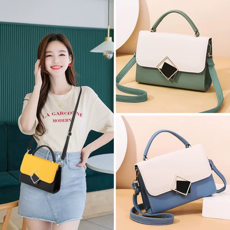 New Fashion Shoulder Bag Designer Handbags for Women Crossbody Bags Pu Leather Flap Women Messenger Bags