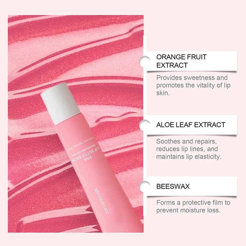 Moisturizing Lip Balm Lasting Waterproof Nutritious Lip Jelly Stick Soften Nourish Lip Care Portable Lip Tube Lipstick Cosmetic
