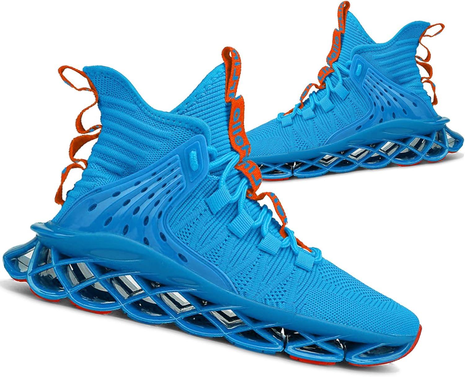 Men'S Running Shoes Non Slip Athletic Tennis Walking Blade Type Sneakers Hip Hop