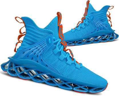 Men'S Running Shoes Non Slip Athletic Tennis Walking Blade Type Sneakers Hip Hop