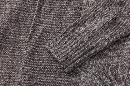 Men'S Long Cardigan Sweater Hooded Knit Slim Fit Open Front Longline Cardigans with Pockets