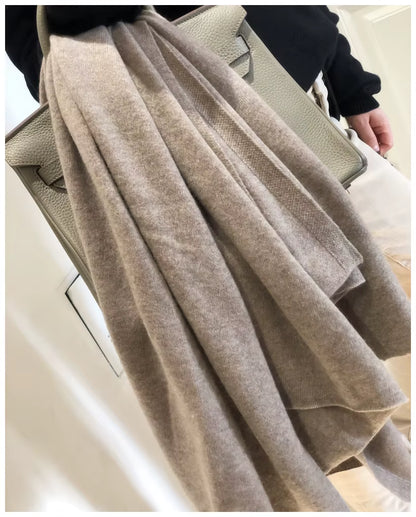New 100% Pure Cashmere Scarf Women Knitted Winter Autumn Elegant and Smart! 100% Pure Cashmere Scarf for Men and Women