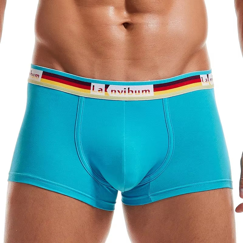 Men Underwear Boxer Shorts Cotton Soft Cueca Masculina Boxers Homme Calzoncillos Underpants