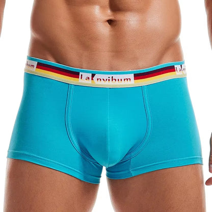 Men Underwear Boxer Shorts Cotton Soft Cueca Masculina Boxers Homme Calzoncillos Underpants