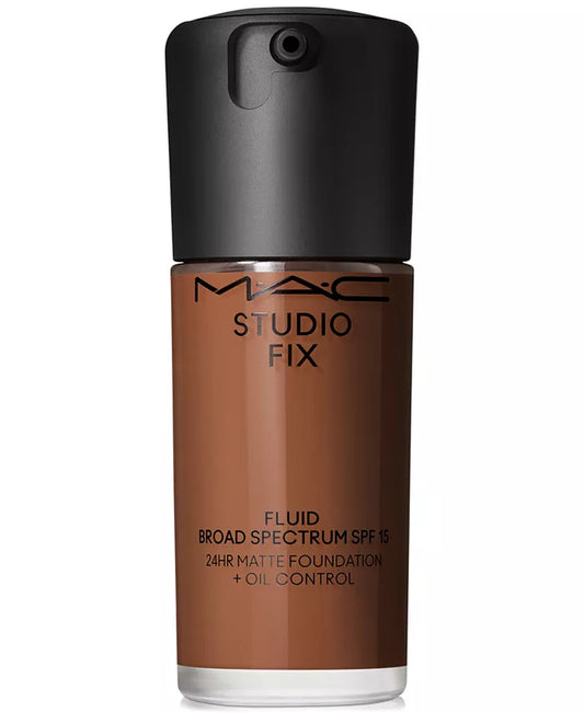 Studio Fix Fluid SPF 15 24Hr Matte Foundation + Oil Control, 1 Oz.