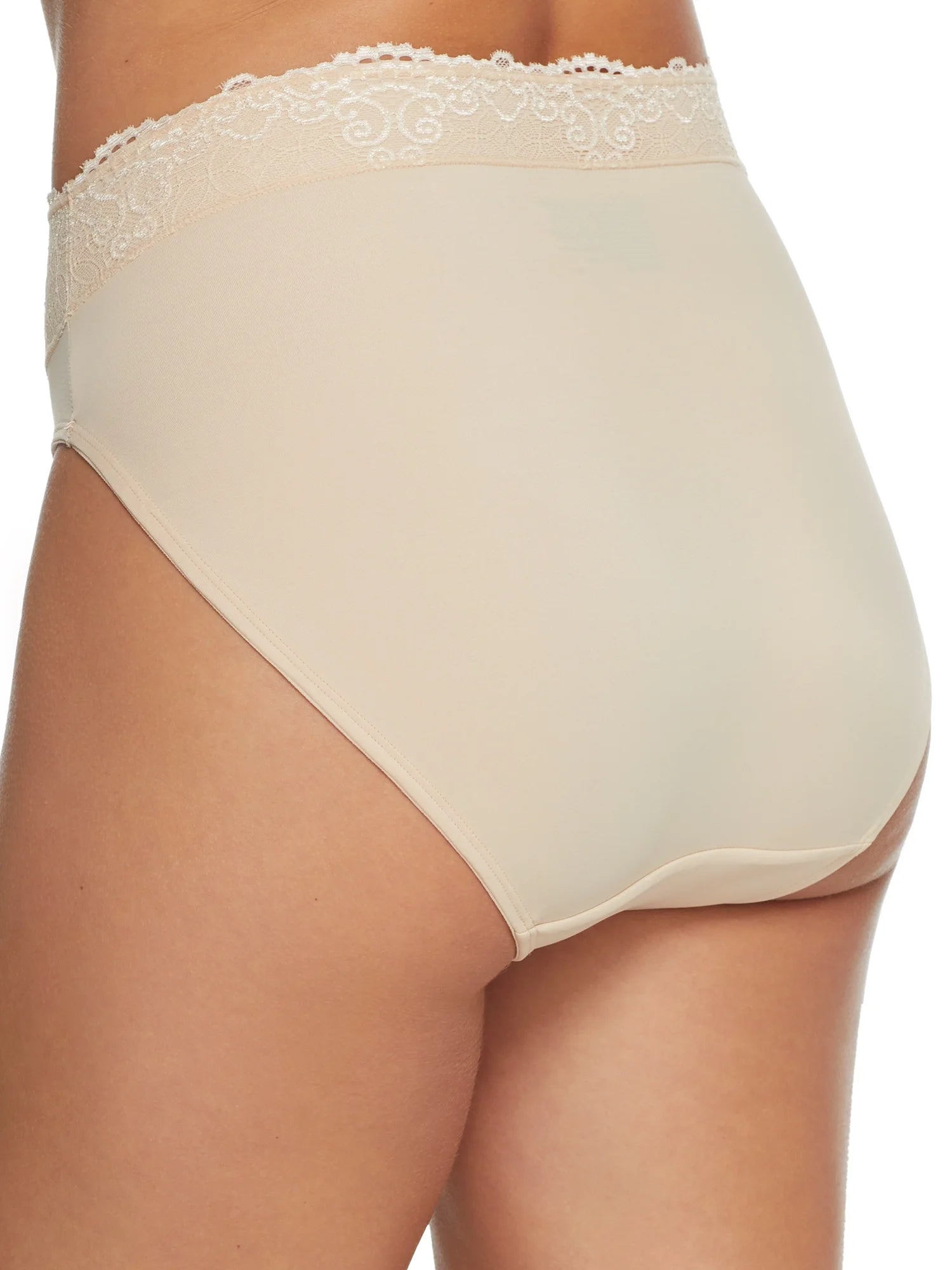 Women'S  Passion for Comfort Lace & Tailored Hi Cut Panty