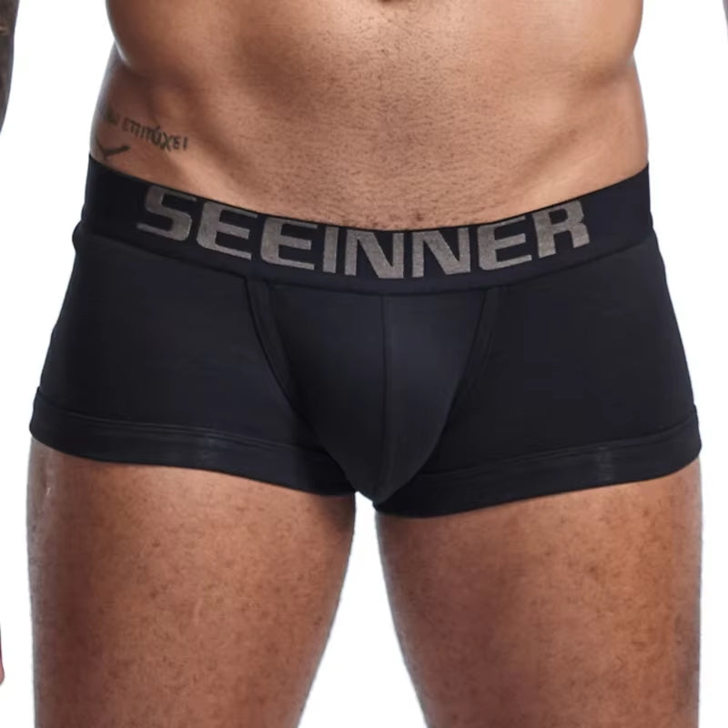 Men Underwear Boxer Shorts Cotton Soft Cueca Masculina Boxers Homme Calzoncillos Underpants