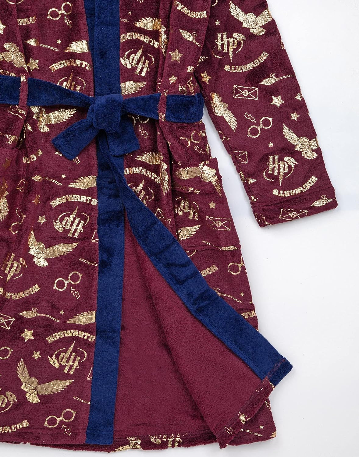Dressing Gown Kids Red or Blue Options Pajama Robe