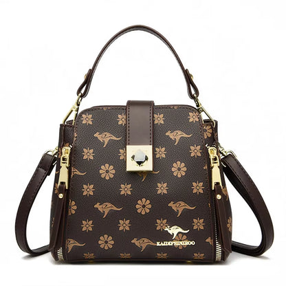 Luxury Genuine Brand Handbags Women'S Bags Designer Handle Bags High Quality Shoulder Messenger Bags Fashion Leather Sac a Main