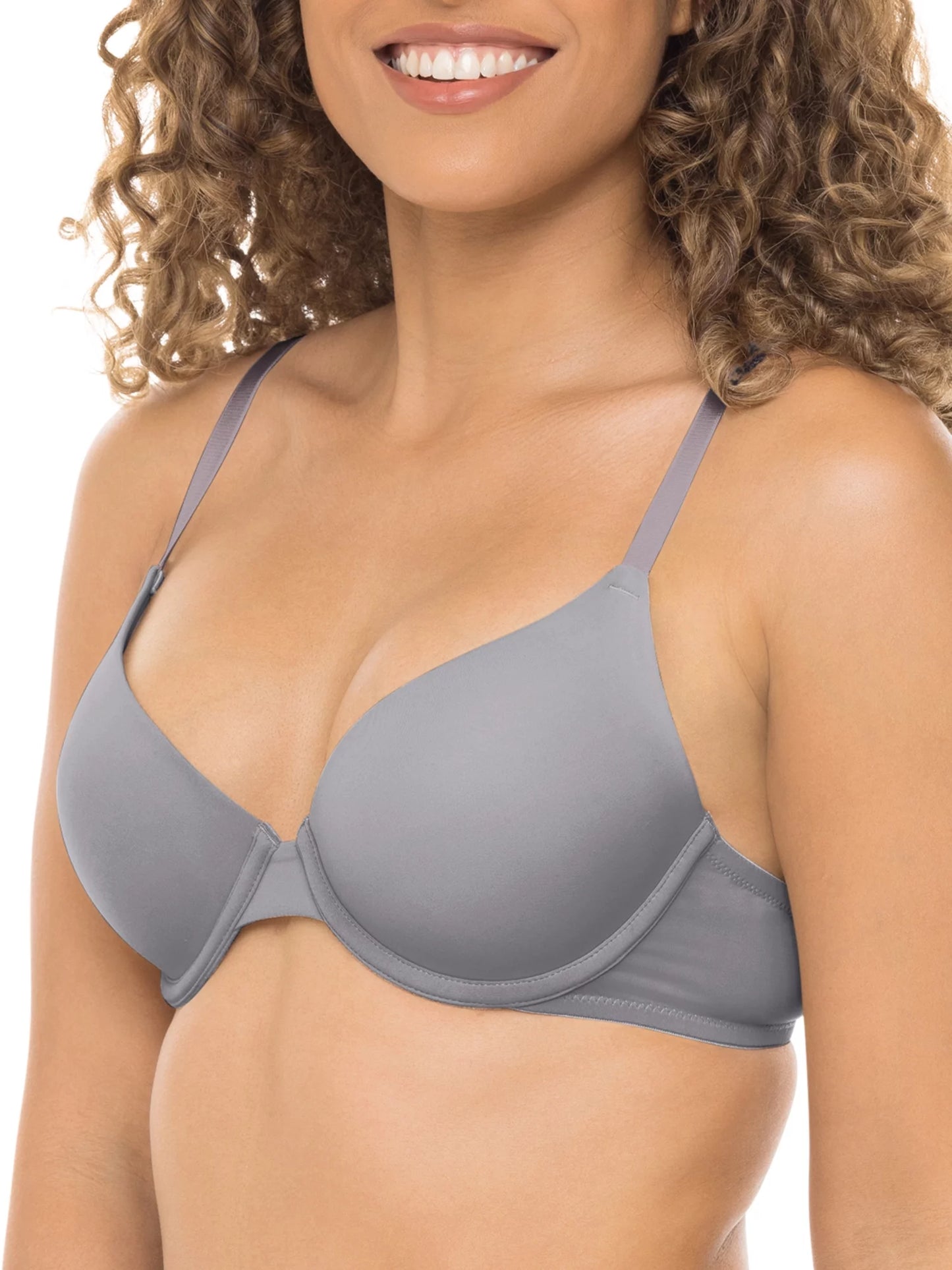 Women'S Lightly Lined Underwire T-Shirt Bra, Sizes 34A to 40DDD