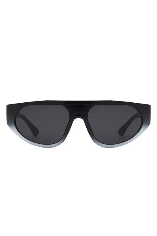 Round Flat Top Retro Fashion Sunglasses