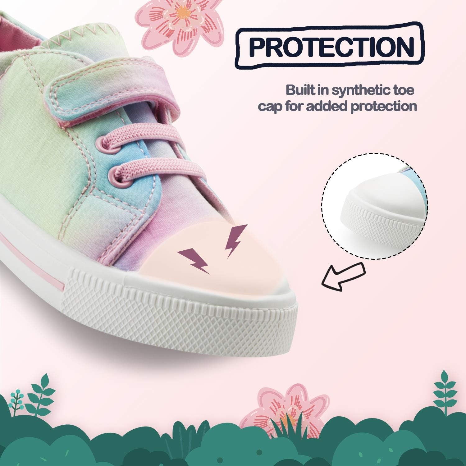 Toddler Shoes Boys Girls Canvas Sneakers Size 4-13