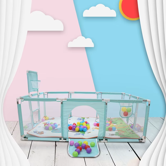 Kids Furniture Playpen for Children Solid Color Safety Barriers Infant Playground Toddler Game Park Newborn Fashion Fence