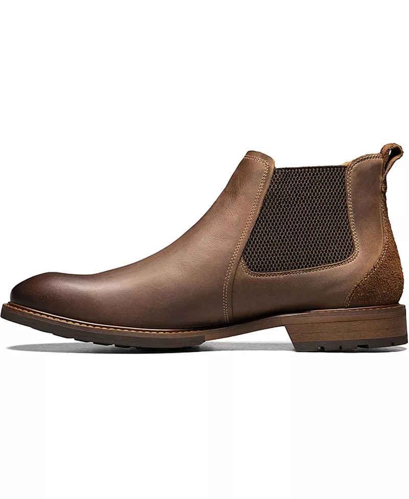 Men'S Chalet Plain Toe Gore Boots
