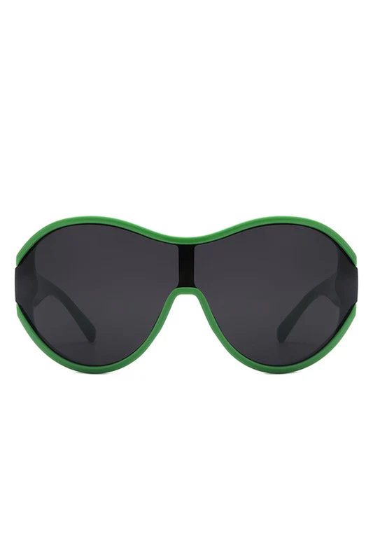 Round Narrow Oval Chic Fashion Sunglasses