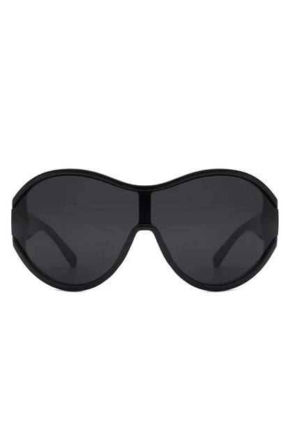 Round Narrow Oval Chic Fashion Sunglasses