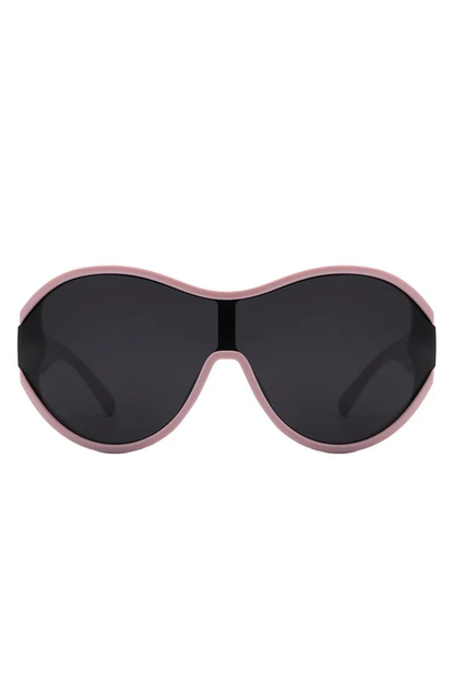 Round Narrow Oval Chic Fashion Sunglasses