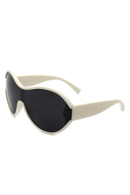 Round Narrow Oval Chic Fashion Sunglasses